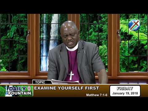 DAILY FOUNTAIN OF JANUARY 19, 2018 - RT. REV'D. OLUSEYI OYELADE