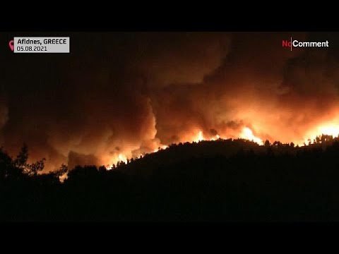 Majdnem 60 erdőtűz tombol egyszerre Görögországban