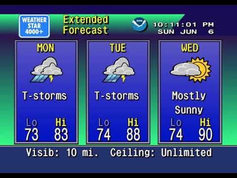 WeatherStar 4000+ Test # 2