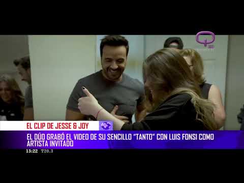 Mirá el back del video "Tanto" de Luis Fonsi y Jesse &Joy