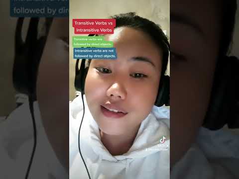 Transitive Verbs vs Intransitive Verbs | Teacher Liandel #fyp #english #englishgrammar