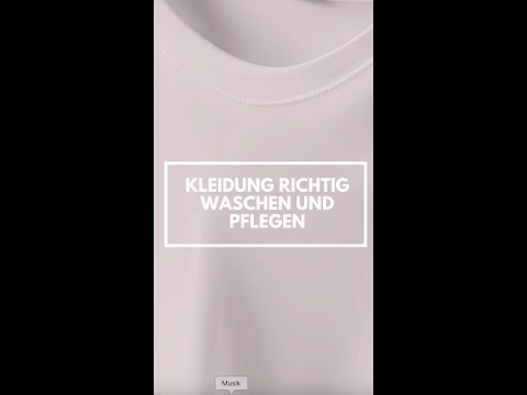 zündstoff - Kleiderschrank der Zukunft - Waschen und Pflegen