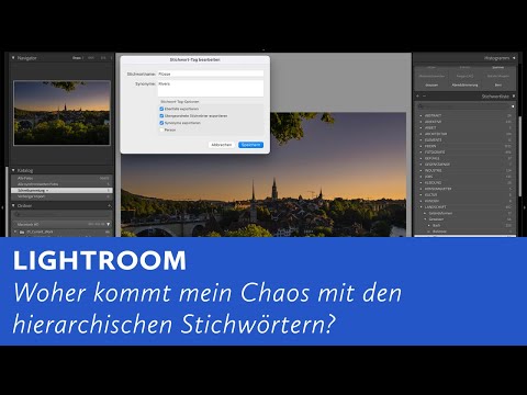 Lightroom Classic: Woher kommt mein Chaos mit den hierarchischen Stichwörtern?