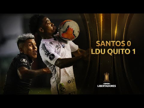 Santos vs. LDU Quito [0-1] | RESUMEN | Octavos de Final | CONMEBOL Libertadores