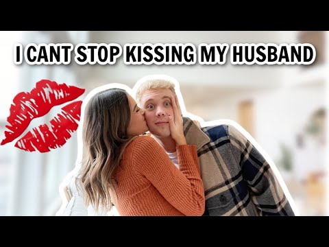 CAN'T STOP KISSING AND HUGGING MY HUSBAND | *PRANK* | Alyssa & Dallin