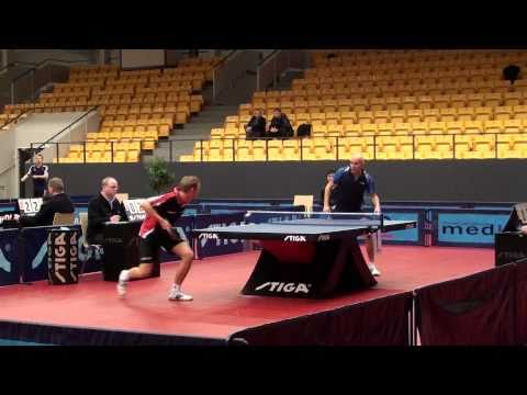 Danish table tennis championsship: Kasper Sternberg - Allan Bentsen