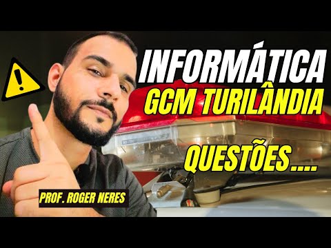 GCM Turilândia MA: As Questões Que Mais Eliminam! #informatica #questões