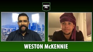 Weston McKennie’s TELL ALL: USMNT’s Christian Pulisic, Schalke & Jermaine Jones | ESPN FC video