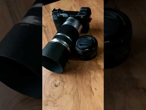 Sony A6400 with 55-210mm lens photography