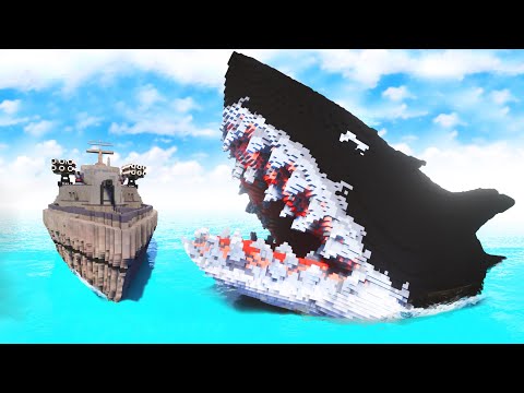 1000 YEARS Hunting 90 TON Megalodon in Teardown