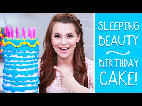 SLEEPING BEAUTY BIRTHDAY CAKE - NERDY NUMMIES