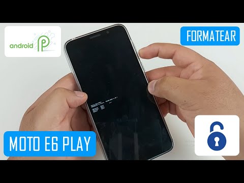 Format Motorola Moto E6 Play