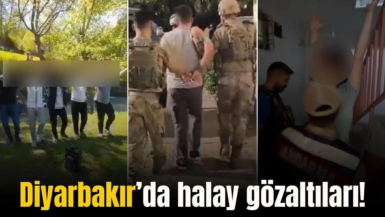 Diyarbakır’da halay gözaltıları: 5 kişi yakalandı 2 kişi aranıyor! - Bismil Haber