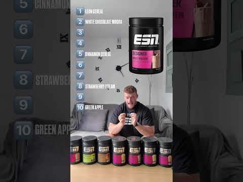 ESN PROTEIN BLIND RANKING “AARONAESTHETICS” 25% OFF #protein #blindranking #esn #gymsupplements