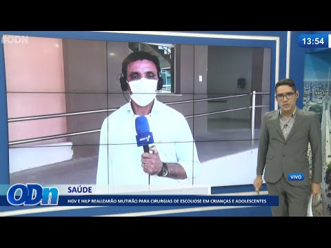 HGV E HILP realizarão mutirão para cirurgias de escoliose em crianças e adolescentes 11 06 2021