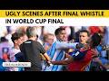 Argentina And Spain Players In Ugly Brawl Seconds After Final Whistle In FIFA World Cup Final