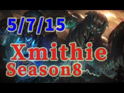 Team Liquid Xmithie Nautilus Jungle vs Hecarim Patch 8.16