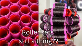 How to Roller Set On Fine Hair