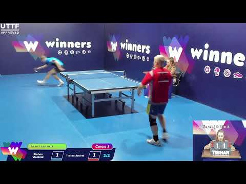 Riabov Vladimir - Troian Andrei WINners CUP Table Tennis 8 16.12.2020 09:15