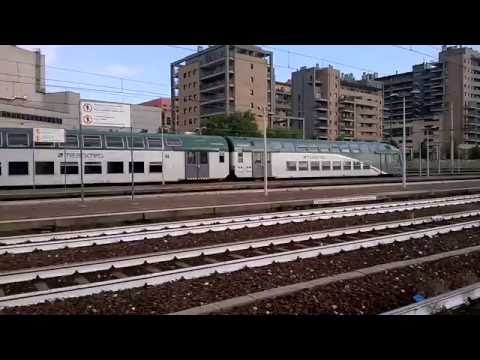E464 284+6 2 piani Trenord - Milano Greco 01/06/2016