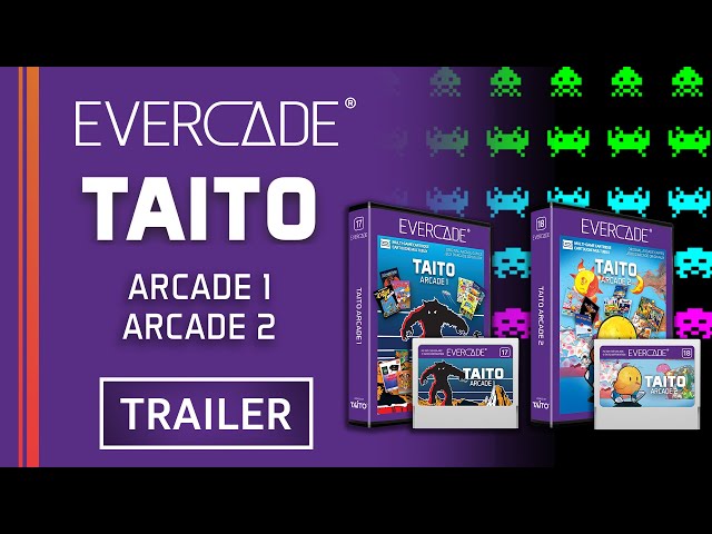 Evercade Taito Arcade 1 video