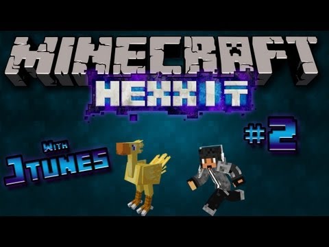 Minecraft: Hexxit Adventures  Episode #2 - Chocobo!