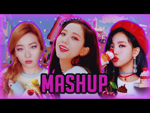 Blackpink x TWICE x Red Velvet +MORE - Ice Cream x Ice Cream Cake x What Is Love? {10+ Songs MASHUP}