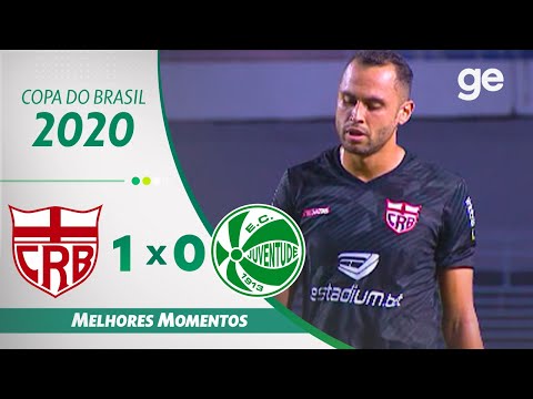 Gols e lances de CRB x Juventude-RS