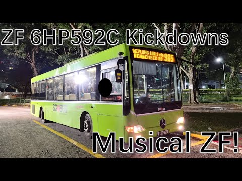 [SMRT]ZF Ecomat 6HP592C Kickdowns - SMB37E On 985 - MB OC500LE