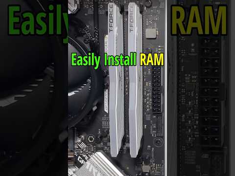 How to Install RAM - Made Easy!