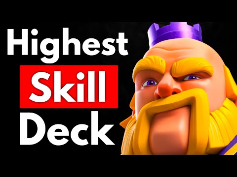 I Played the HIGHEST SKILL Deck in Clash Royale!