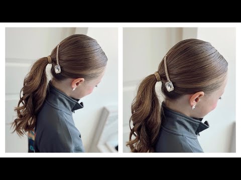 Dance Hairstyle | Slicked Pony | Lu's Hairdos