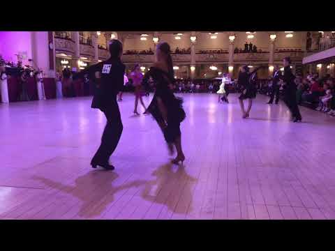 Блэкпул 2019, Junior 12/13, cha-cha, Leytland Alexandr & Tsareva Elena