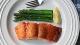 Miso Maple Salmon Recipe - Broiled Salmon with Miso Maple Glaze