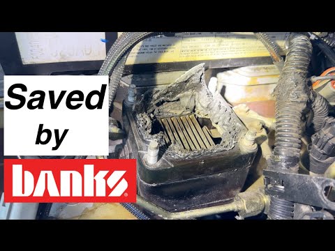 5.9 Cummins P0299 Catastrophe | Banks Monster Ram Air Intake #cummins #dodge #automobile