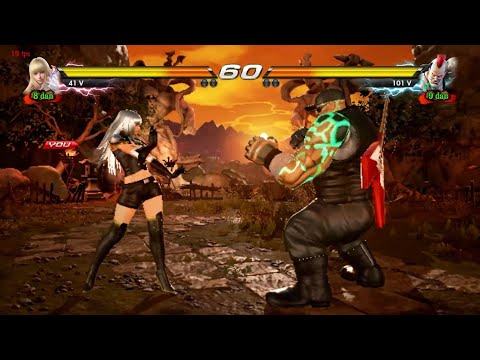 04 Lili Rochefort VS Jack  - Tekken 7 ( Uchiha x24 ) Gameplay PC