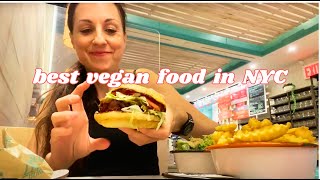 VEGAN FOOD GUIDE NEW YORK | TOP 10 Vegan food spots | A HUNGRY GIRL ALONE IN NYC | Best Pizza in NYC