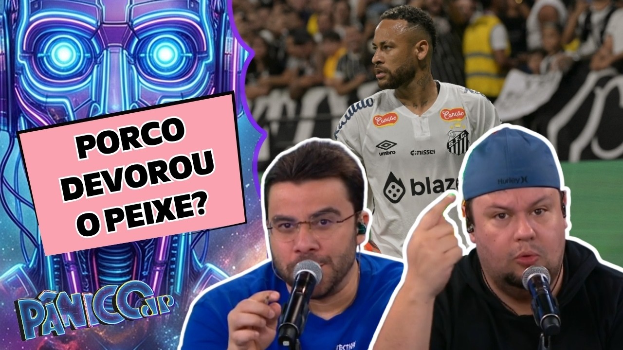 NÃO DEU PRO PEIXE, MAS DEU PRO PORCO! ROBERTO AVALANCHES E WALTER CALÇAGRANDE SURTAM NO PÂNICO!