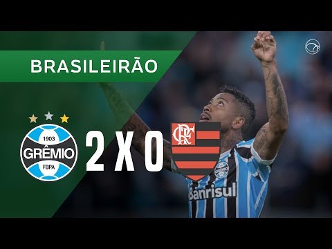 GRÊMIO 2 X 0 FLAMENGO - MELHORES MOMENTOS - 04/08 - BRASILEIRÃO 2018
