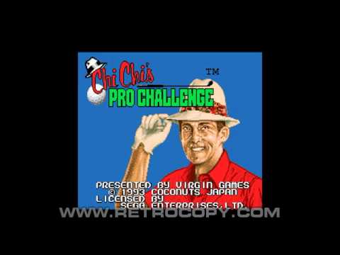 Chi Chi's Pro Challenge Golf Megadrive
