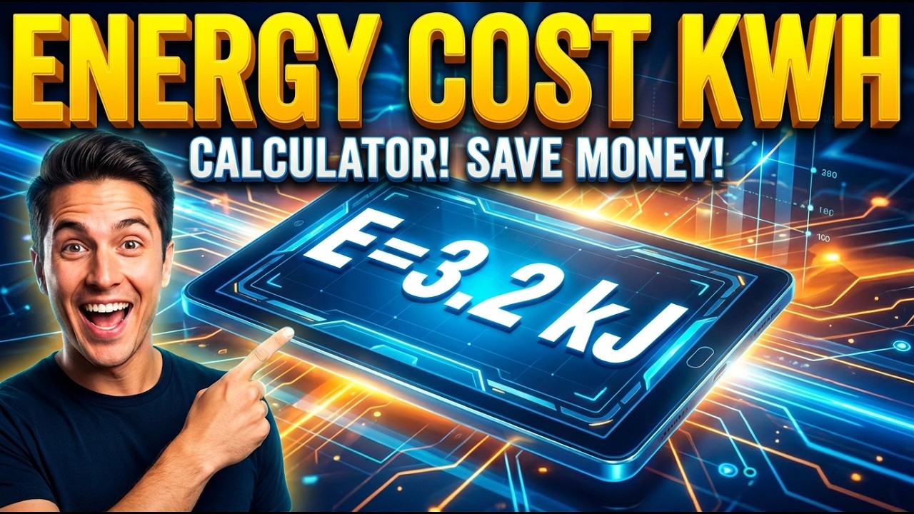Energy Cost Kwh Interactive Calculator
