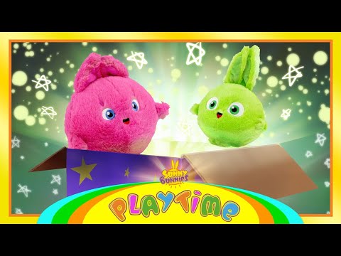 The Sunny Bunnies find a magic box. What could be inside? | Sunny Bunnies Playtime