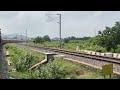 Tirupati Express Arriving Srikalahasti Station After A Curve Scenic Arrival Train Travel