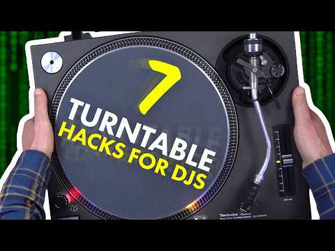 7 Classic Turntable "Hacks" DJs Should Know