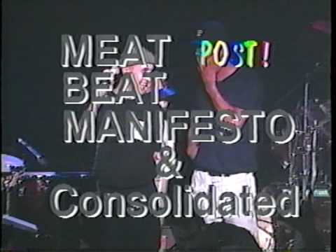 Rare Performance of Meat Beat Manifesto & Consolidated Live