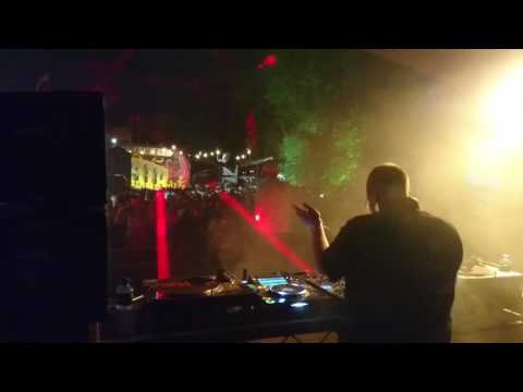 Backstage Bez's Flying Bus Glastonbury 2017