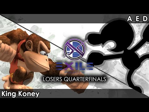 Project M: SMT | King Koney (Donkey Kong) V A_E_D (Game&Watch) - Exile 93 Tournament SSBPM