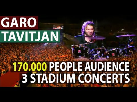 Garo Tavitjan - HISTORICAL DRUM SOLOS 170.000 audience