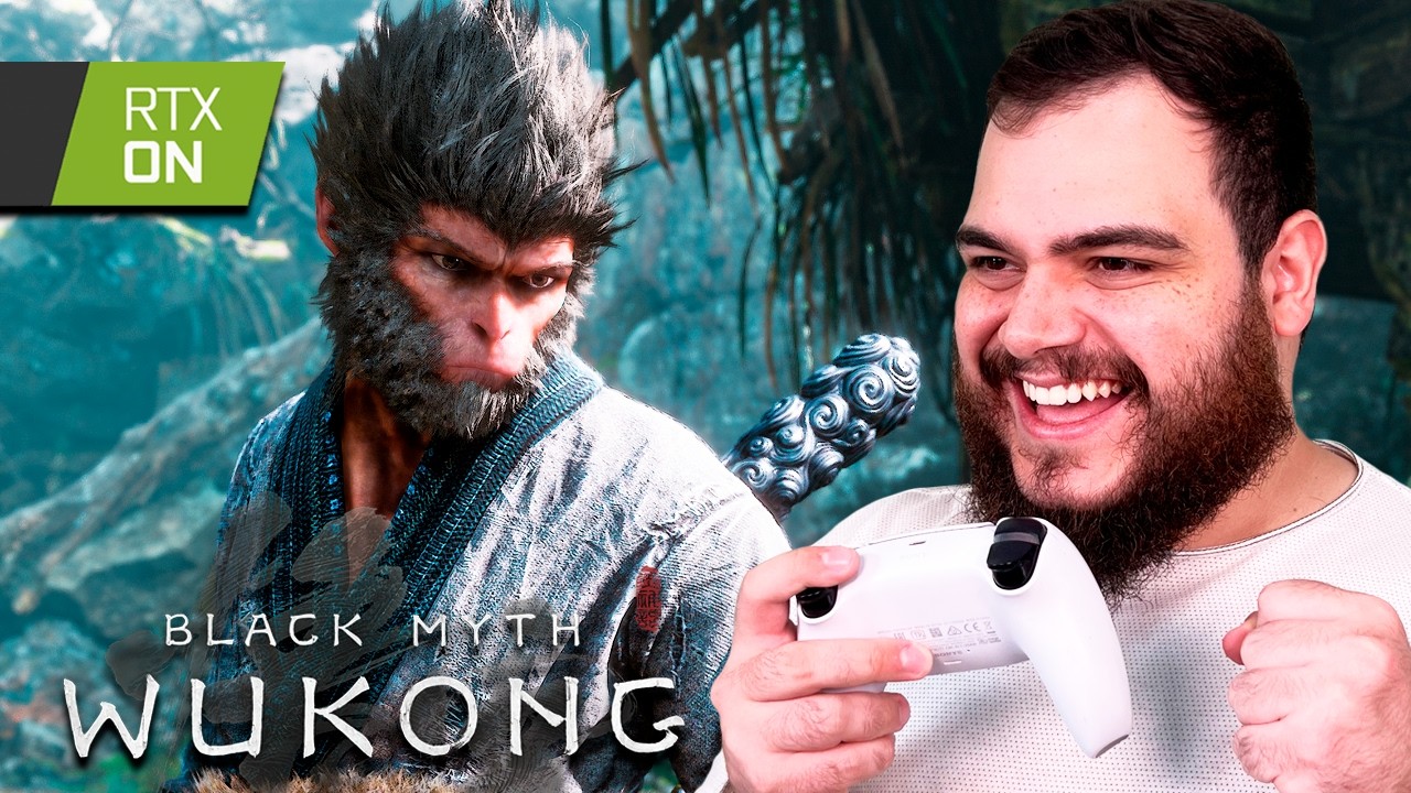 BLACK MYTH WUKONG - Gameplay enfrentando CHEFÕES ÉPICOS!