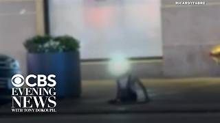 3 people emerge from NYC manhole